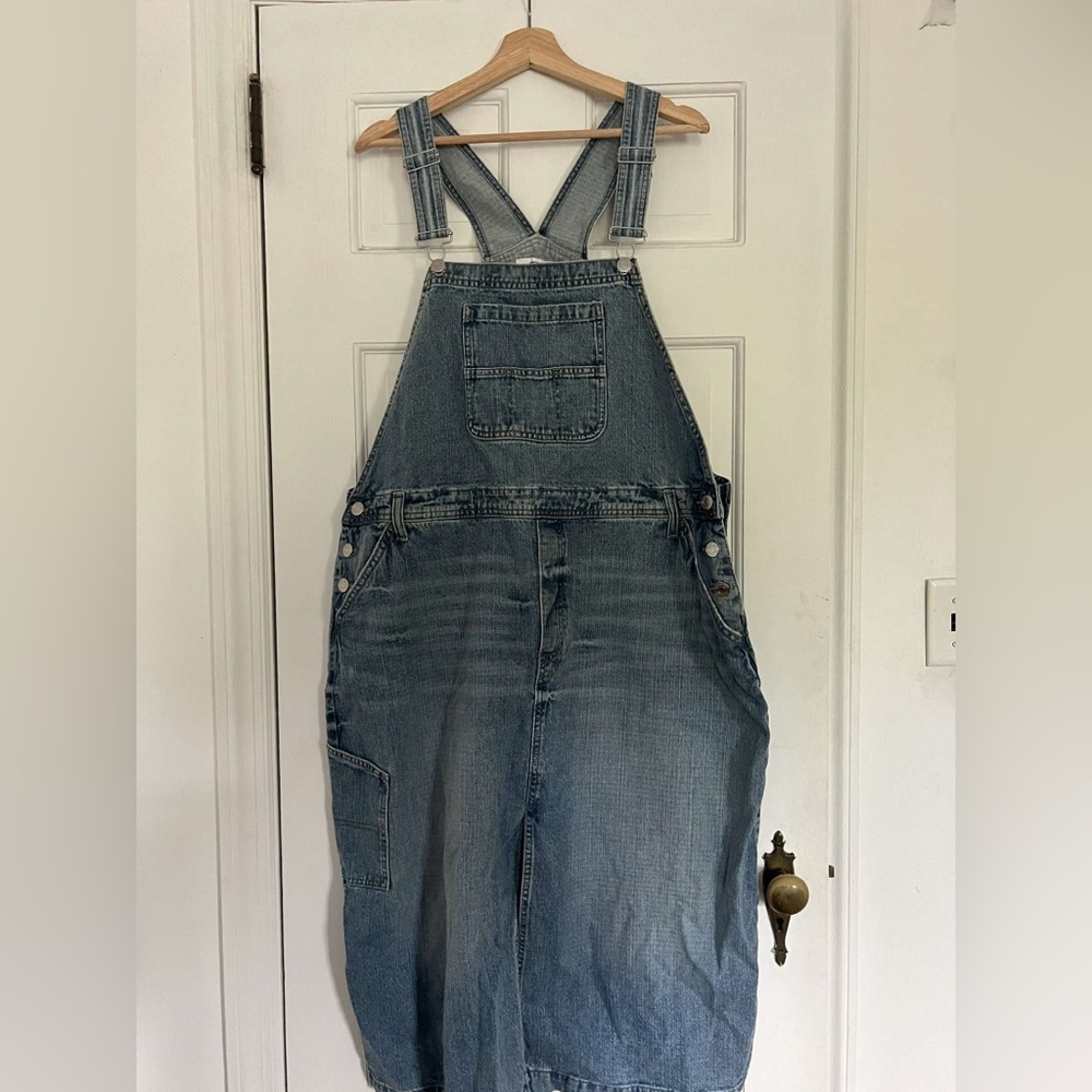 Cotton On Denim Overall Dress